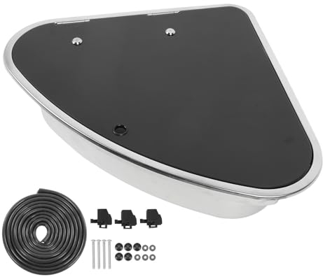 Dreieckiges Wohnmobil-Waschbecken aus Edelstahl mit Großem Fassungsvermögen für Bootscamper