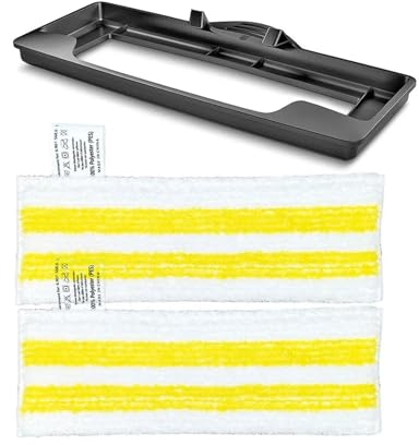 XBTNCYFE Brush Head Carpet Glider Floor Mop Cloths .Compatible For Karcher EasyFix 2.863-269.0 SC1 SC2 SC3 SC4 SC5. Steam Cleaner Accessories (Color : A)