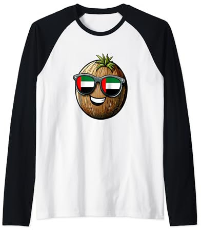 Verano vacaciones imprescindible Dubai viaje gadget playa recuerdo Camiseta Manga Raglan
