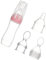 HAPINARY 3 Pièces biberons pour flacon souple avec cuillère biberon de riz pour mangeoire pour bouteille lait gourde bebe biberons pour nouveau-né biberons en silicone rose