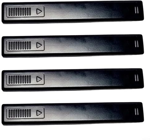 CNANRNANC Lot de 4 couvercles de toit de voiture - Baguette décorative supérieure à clip - Pour barres de toit Swift - Trou de fixation - 78132-68L01