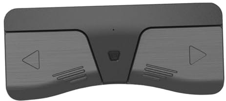 perfeclan Pedal zum Umblättern, Zubehör für das Umblättern von Partituren mit Fußpedal, wiederaufladbares Umblättern von Noten als Geschenk für Musikliebhaber