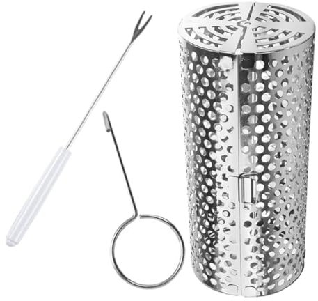 PRETYZOOM Accessori per Griglia Griglia Girevole Griglia in Rete per Griglia Girevole per Forno a Bombola di Gas