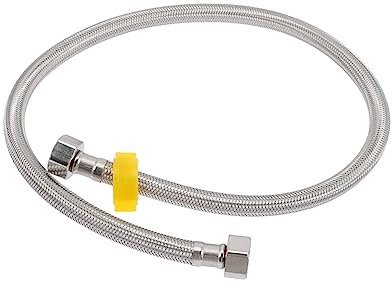 Angoily 5St Edelstahlschlauch geflochtener Schlauch sinken Anschlüsse Schneebesen wc wasserschlauch sink geflochtener stecker geflochtene Schnur verbindet Rostfreier Stahl Silver