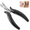 Dissolvant pour extensions capillaires, extensions de dreadlocks, clips de rechange, dissolvant pour extensions de bandes, accessoires d'extensions, pinces professionnelles en acier inoxydable