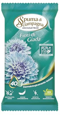 Spuma di Sciampagna Foglietti Asciugatrice Fiori di Giada 40 Foglietti