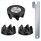 Tabanzhe 3 Pack Blender Coupler-Replacement Blender Rubber Coupler Mixer Coupling Guides with Spanner Spare Parts for Kitchen Aid KSB52 KSB5 5KSB52 5KSB5