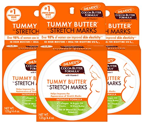 Palmers Cocoa Butter Formula Tummy Butter, 3er Pack (3 x 125 g)