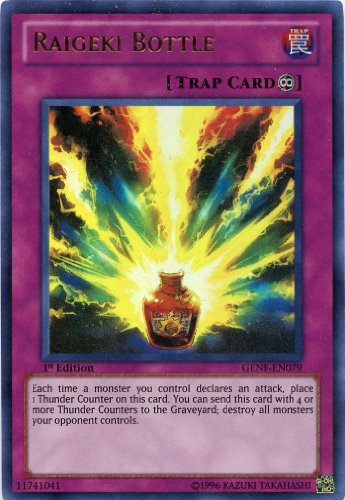 Yu-Gi-Oh! - Raigeki Bottle (GENF-EN079) - Generation Force - 1st Edition - Ultra Rare