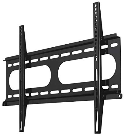 Hama TV-Wandhalterung Ultraslim (Fernseher von 32 bis 56 Zoll (81 cm bis 142 cm Bildschirmdiagonale), inkl. Fischer Dübel, VESA bis 600 x 400, Wandabstand nur 2,3 cm, max. 60 kg) schwarz