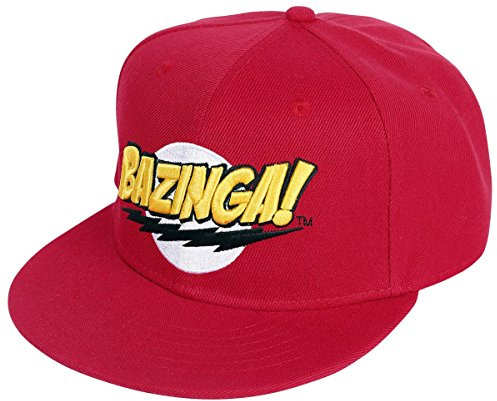 Unbekannt The Big Bang Theory - Logo Bazinga! Kappe - Rot