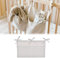 PIONIN Babybetttasche Krippe,Betttasche Babybett,Hängen Aufbewahrungsbeutel Babybett Veranstalter mit 2 Taschen, zum Aufbewahren von für Kleidung, Windeln, Spielzeug