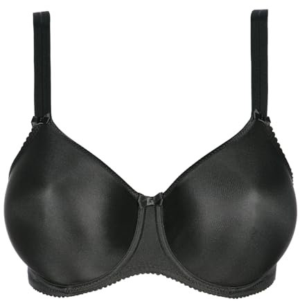 Prima Donna nahtloser Satin-BH, nicht gepolstert Gr. 75C , schwarz