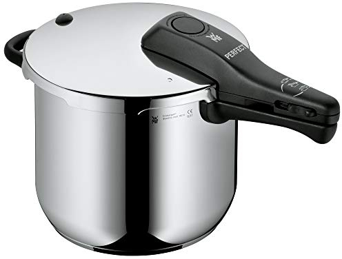WMF Cromargan Olla a presión sin Inserto, Acero Inoxidable, Plateado, 22 cm