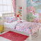 Riva Home UNICORN TODDLER D/S PINK, Rosa, Weiß, (120x150cm)