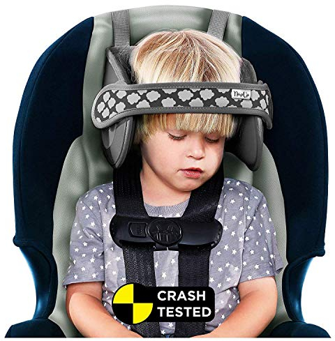 NapUp Autositz Einschlafstütze Original, grau