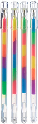 Gelstift Regenbogen Neon, Set