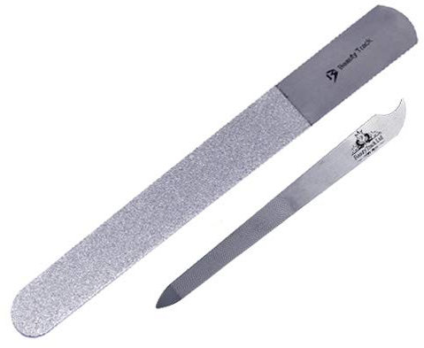 Pack of 2 Diamond Deb Foot Skin & Nail File Professional Quality 20 cm Long