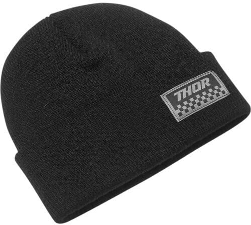 Thor MX Checker Beanie Haube Mütze schwarz