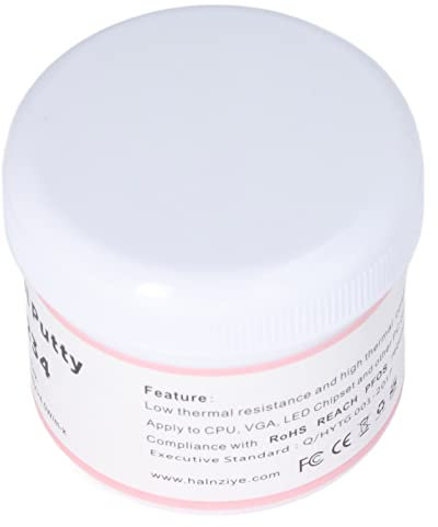 Thermal Paste, Pink Thermal Paste HY234 for Machine (100g)