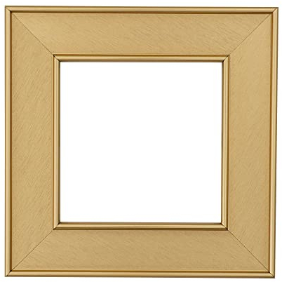 ElekTek Decorative Switch Surround Frame Cover Finger Plate Art Deco Gold Brushed