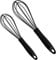 Vesaneae 2 Pcs Batidora de Cocina, Batidor de Varillas de Silicona de grado alimenticio, Batidora de Huevos Manual, Batidor de Silicona, Batidora de Silicona de Mano, sin BPA, para Pan Tortas Huevo