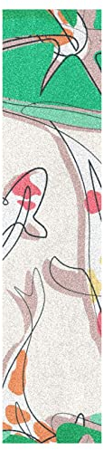 KAAVIYO Fisch Lotusblatt Karpfen Cartoon Muster Skateboard Griptape Rutschfest Griptapes
