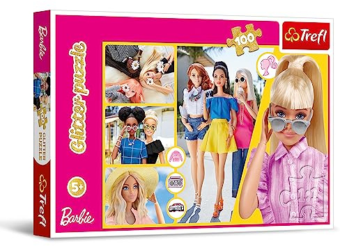 Trefl 14830 Barbie Kinderpuzzle, Mehrfarbig