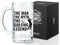 Onebttl Funny Golf Beer Glass 17oz(500ml) for Golfers - The Man The Myth The Golfing Legend - Gift for Dad, Coworker, Boss, Birthday, Retirement