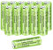 ZYGY 12PCS 1.2V 1800mAh Ni-MH AA Batería para micrófonos inalámbricos, Juguetes eléctricos, Ratones remotos, calculadoras, afeitadoras, teclados, electrodomésticos, lámparas solares
