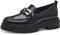 s.Oliver Damen Loafer ohne Absatz Vegan Elegant, Schwarz (Black), 39 EU