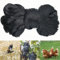 LINSOCLE 10m X 10m Filet Anti Oiseaux Noir, Filet Oiseaux Robuste, Filet Voliere Poulailler, Filet de Protection pour Oiseaux, Filet de Protection Les Potager et Fruits