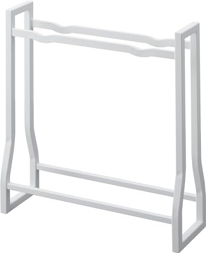 Yamazaki 1963 TOWER Dumbbell Rack, white, Steel/Silicone, 52 x 17 x 54.3 cm
