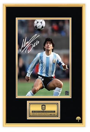 TINGTOEO Fußballspieler, Diego Armando Maradona, 1 Leinwand-Poster, Schlafzimmer-Dekor, Sportlandschaft, Büro, Raumdekoration, Geschenk, ungerahmt, 30 x 45 cm