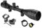 VANCHEMO 6-24x50AOEG Zielfernrohr Gewehrzielfernrohre, 11 mm Luftgewehr mit Montage Rote & Grün Punkt Visier, Scope für Sport, Jagd