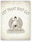 Let That Shit Go Wand Kunstdruck Yoga Poster Wand Dekor, Lustiges Zitat Zen Vintage Kunst Bild Leinwand Malerei Home Dekoration 30X40Cm Kein Rahmen