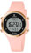 Timever Damen Armbanduhr mit Silikonband,Digitaluhr mit Alarm,Stoppuhr,Datum,Licht,Timer, Zwei Zonen,Schlummer Blackpink