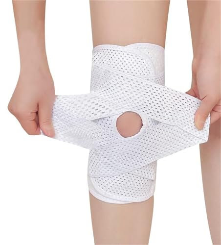 CHUNXVLI Rodilleras Deportivas Rodillera Deportiva Ajustable Soporte De Menisco Rodillera Ortopédica Rodillera Rodillera Fitness(Black-Four,XXL)