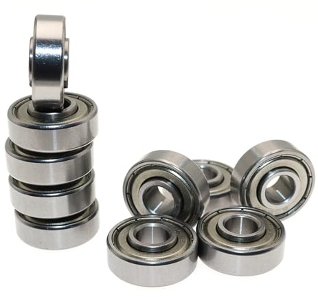 10 stücke 608 608ZZ 608-9ZZ 8x22x7x9 Bohrung Hervorstehende Erhöhung der inneren ring lager kugellager mit erhöhtem inneren ring