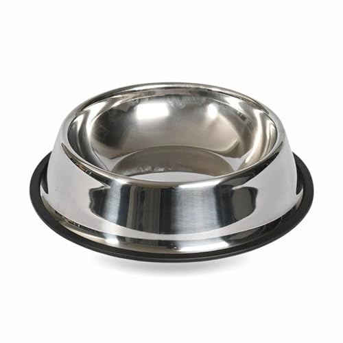 Dog Feed Bowl Lightweight Pet Feeding Bowl Non Slip Dog Bowl Water Hiking Camping Bowl Suitable for Kittens Puppies Rabbits Fogs & Small Pets 15.24x6.35cm (Pack of 1)