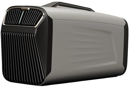 Climatiseur portable 5200 BTU, unité de climatisation mobile silencieuse de 400 W pour le camping, avec compresseur, faible consommation d'énergie pour tente, camping-car, refroidissement 24V220V