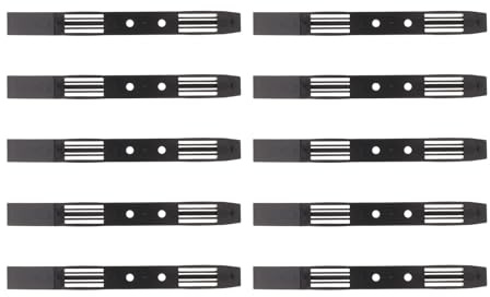 DIYEAH Tower Gehäuse Laufwerksschienen für 3,5 Zoll Festplatten mit Schraubenloser Montage 5 Paare Schwarze Kunststoff zur Vibrationsminimierung und Sicherer Befestigung im PC Gehäuse