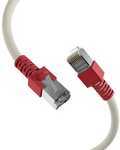 EFB-Elektronik K5450.10 câble de réseau 10 m Cat5e SF/UTP (S-FTP) Gris - Câbles de réseau (10 m, Cat5e, SF/UTP (S-FTP), RJ-45, RJ-45, Gris)