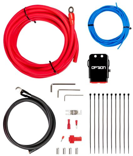 Kabelkit 20qmm 100% Kupfer Profi Line Power Kabel Set