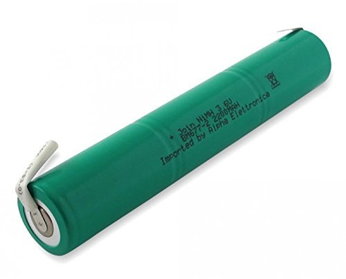 PACCO BATTERIE BATTERIA Ni-Mh 3 CELLE SUB C 3XSC JOIN 3.6V 2000MAH LAMELLE COMPATIBILE CON LAMPADA D'EMERGENZA BEGHELLI