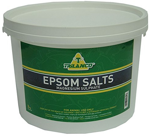 Trilanco Epsom Salts 3kg - Clear, 3Kg