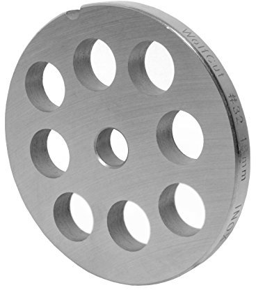 Grille iNOX gr. 32–18,0 mM trous pour hachoir à viande-jupiter bosch-alexanderwerk gastroback-- westmark kenwood-prospero