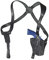 VlaMiTex SR4 Leder Schulterholster K Frame L Holster für Smith and Wesson 10 19 44 66 586 686 / Taurus 65 66 / COLT Python RECK/Ruger GP100 / Ruger Security SIX/Ruger Service SIX für Lauf 4 Zoll