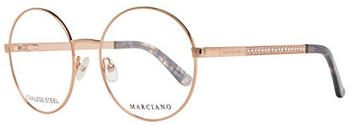 Guess GM0323 54028 Guess By Marciano Brille Gm0323 028 54 Rund Brillengestelle 54, Rosé Gold