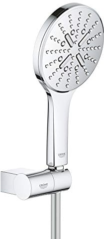 GROHE Rainshower 130 SmartActive | Wandhalterset 3 Strahlarten | chrom | 26580000